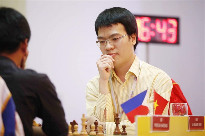 Lê Quang Liêm, Nguyễn Anh Khôi cùng thắng tại ván 1 giải cờ vua Dubai Open 2019