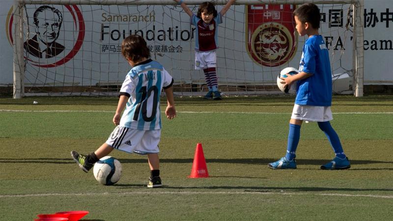 Trung Quốc đào tạo trẻ đá bóng từ mẫu giáo vì giấc mơ World Cup