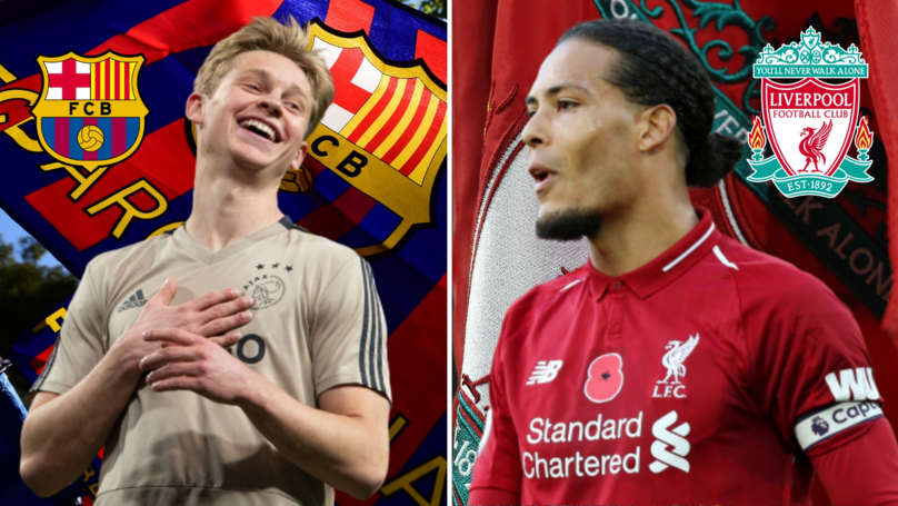 Van Dijk bị đàn em Frenkie De Jong đánh bật khỏi ngôi vị số 1 Hà Lan ở khía cạnh khó tin