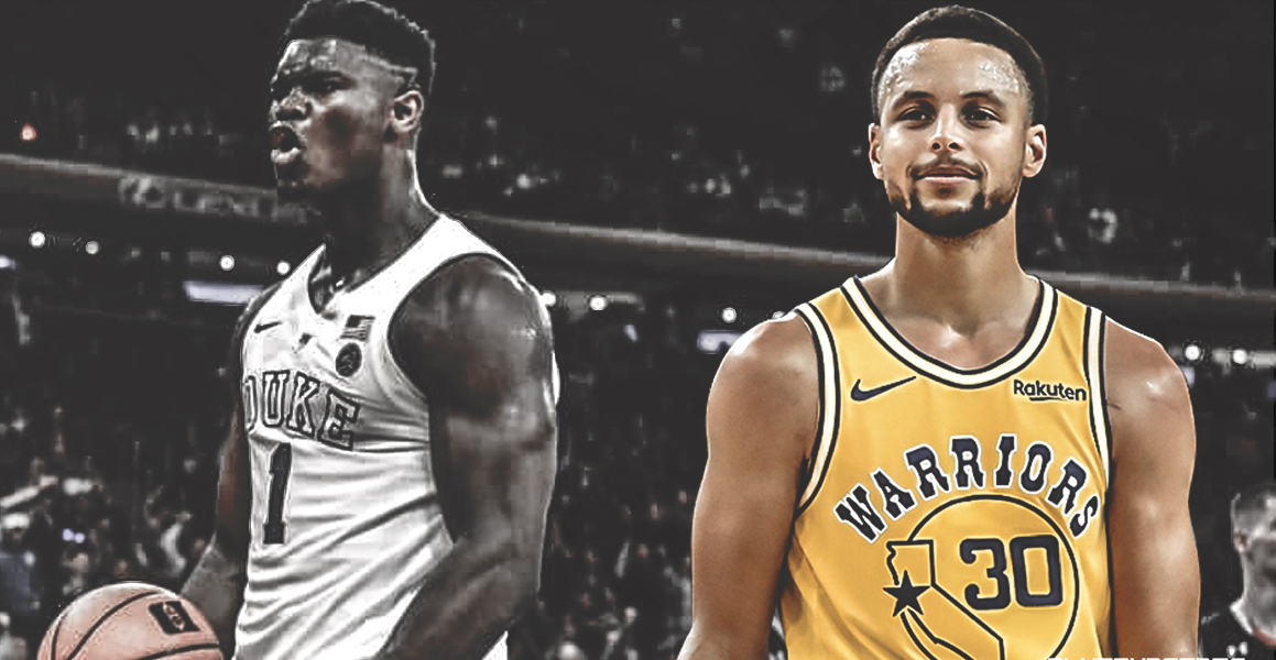 Có 7 hãng giày đang chiến nhau để giành Zion Williamson, trong đó có cả hãng của Curry
