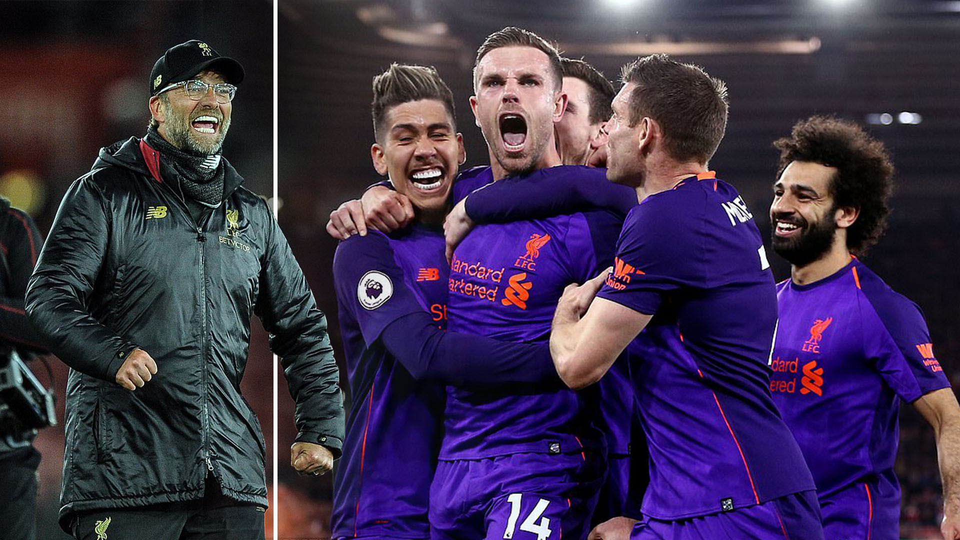 HLV Klopp đề ra mục tiêu điểm số sẽ giúp Liverpool vô địch sau khi ngược dòng hạ Southampton