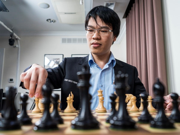 Lê Quang Liêm giành ngôi á quân cờ chớp Dubai Open 2019