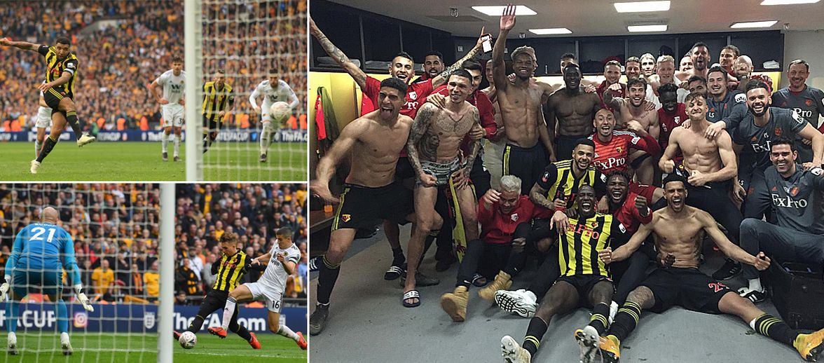 Watford ngược dòng loại Wolves để lọt vào chung kết FA Cup với Man City