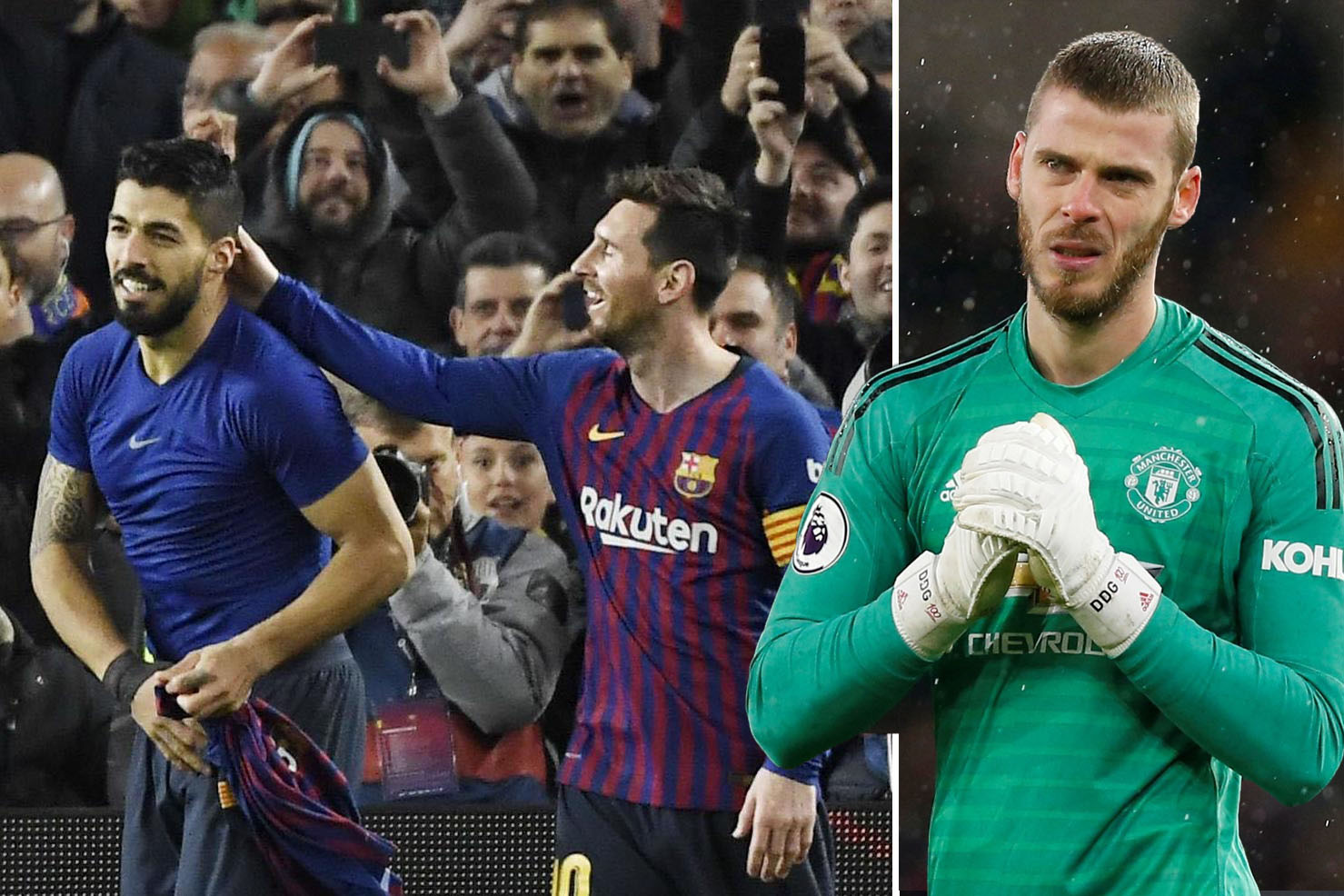 De Gea đã từng bị tam tấu M-S-C của Barca tra tấn như thế nào trong quá khứ?