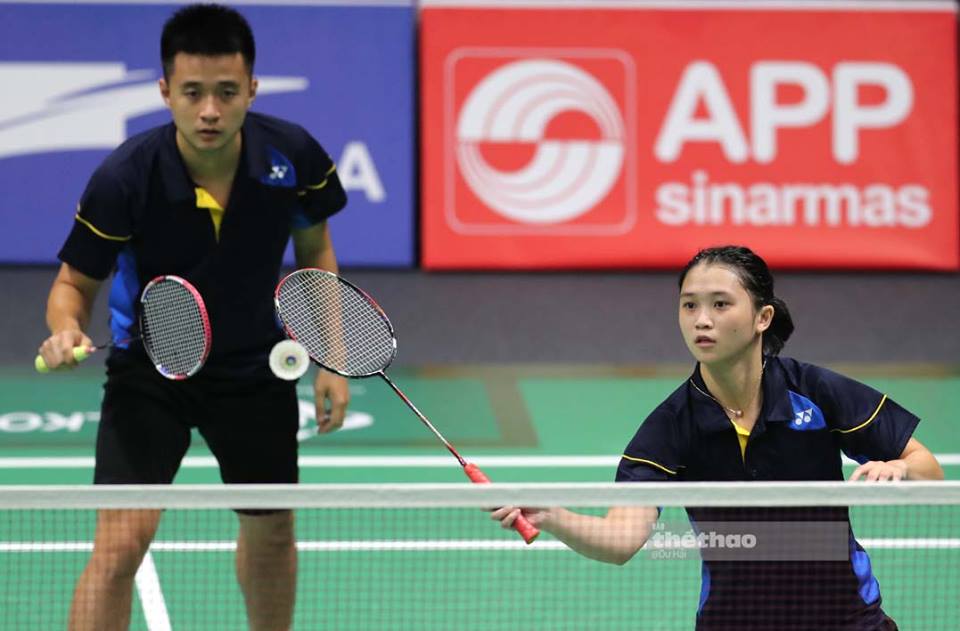 Ciputra Hanoi 2019: Đôi nam nữ số 1 Việt Nam Đỗ Tuấn Đức/ Phạm Như Thảo ngược dòng khó tin tại vòng 1