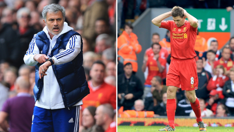 Người cũ tiết lộ "chiêu bài câu giờ" Mourinho áp dụng để ngăn cản Liverpool vô địch năm 2014