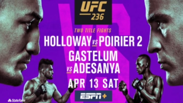 TRỰC TIẾP UFC 236: Max Holloway vs. Dustin Poirier