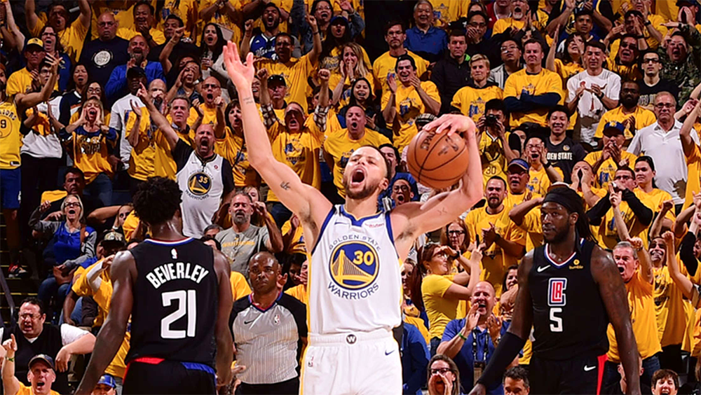 Một khi Stephen Curry đã "vào zone" thì Golden State Warriors đơn giản là vô đối