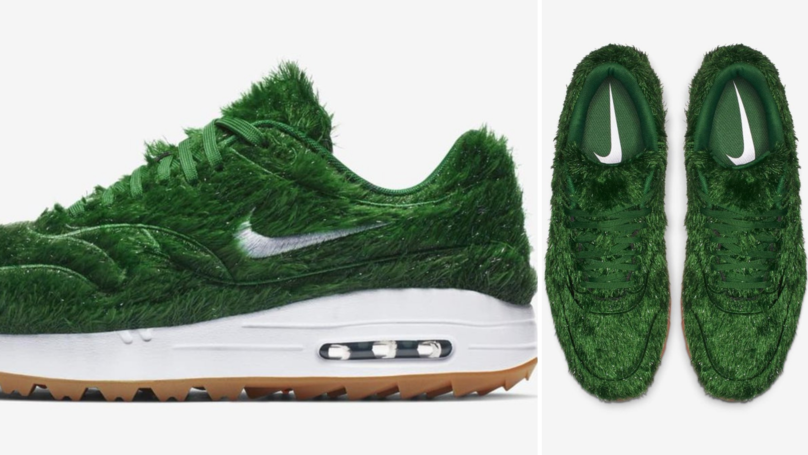 Nike dự định tung ra giày đánh golf Air Max 1 “cỏ”