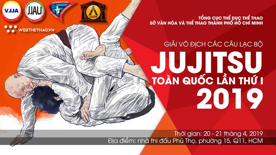Giải Vô địch các Câu lạc bộ Ju-jitsu toàn quốc lần thứ I - Giải đấu xây dựng phong trào Ju-jitsu tại VN và khu vực