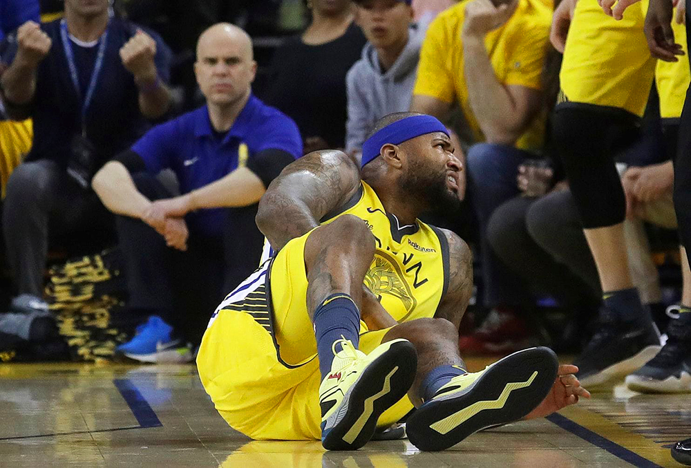 DeMarcus Cousins nhận tin xấu về chấn thương, chia buồn cùng Stephen Curry và Golden State Warriors