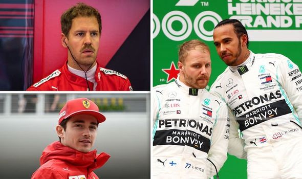 Lewis Hamilton: "Vettel và Leclerc chưa khai thác hết tiềm năng của Ferrari"