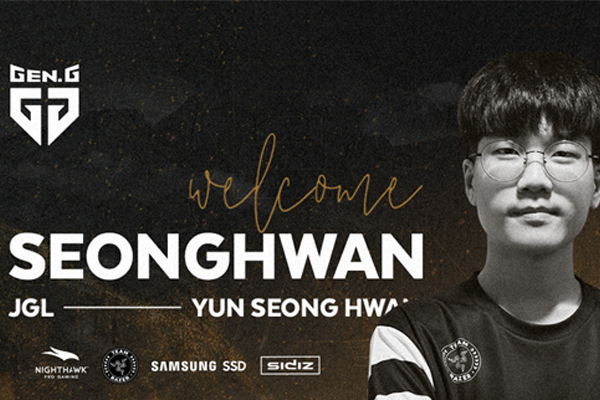 CHÍNH THỨC: Cựu tuyển thủ đi Rừng của ROX Tigers, Hanwha Life Esports và Beşiktaş Esports - SeongHwan gia nhập Gen.G Esports