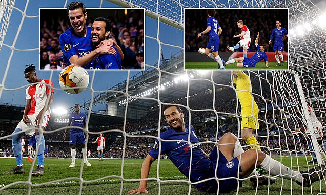 Người hùng Pedro, kỷ lục của Giroud ở châu Âu và những điểm nhấn ở trận Chelsea vs Slavia Prague