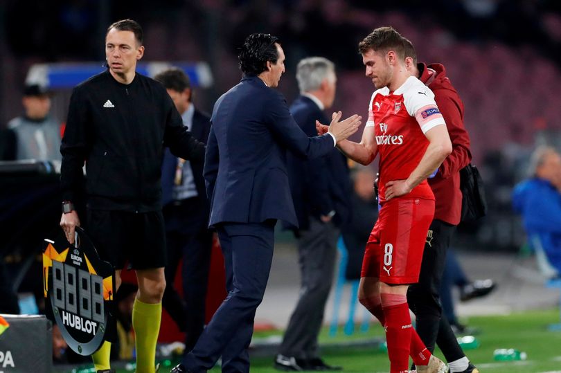Ramsey đã thi đấu trận cuối cùng trong màu áo Arsenal?