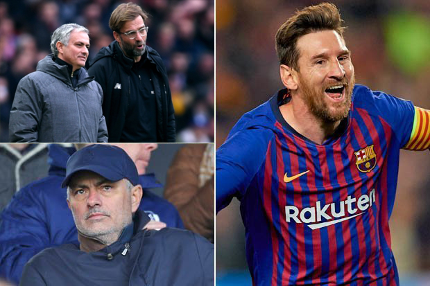 Mourinho bất ngờ mách nước cách ngăn chặn Messi cho Liverpool và Jurgen Klopp