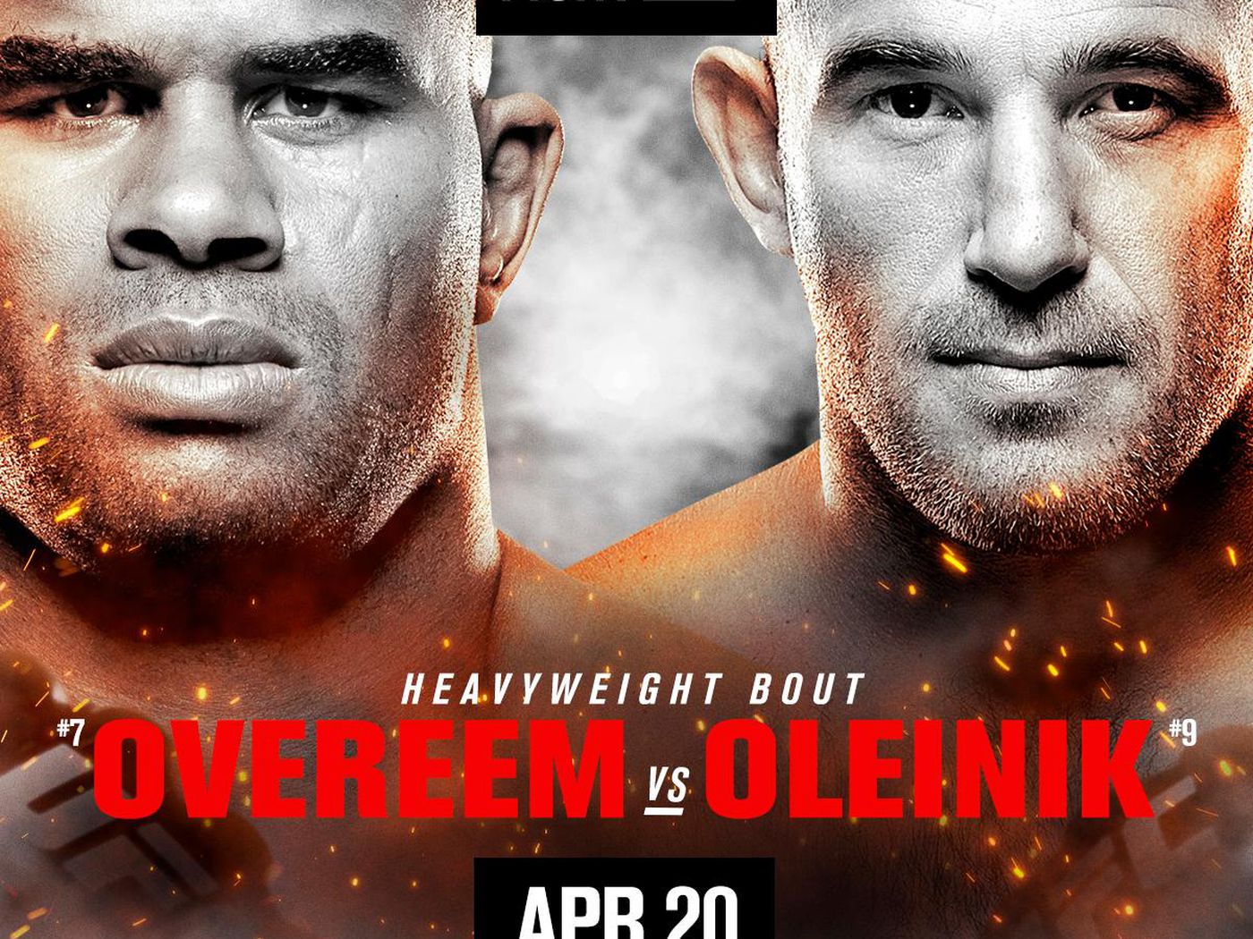 Kết quả UFC Fight Night 149: Alistair Overeem vs. Aleksei Oleinik diễn ra tại Saint Petersburg, Nga