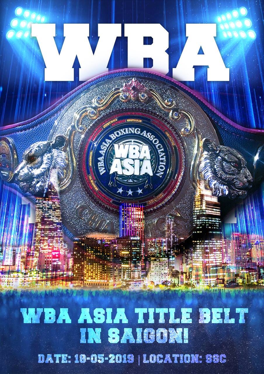 Sự kiện Boxing tháng 5: Tranh đai WBA Asia tại Việt Nam