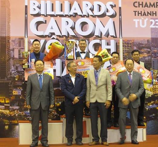 Đánh bại cơ thủ Hàn Quốc, Mã Minh Cẩm vô địch carom 1 băng châu Á 2019