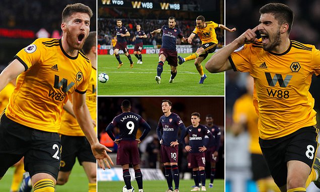 Đại bác Ruben Neves, thất bại kỷ lục của Arsenal và những điểm nhấn ở trận thua sốc Wolves