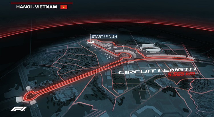 Đường đua F1 Việt Nam: Các tay đua sẽ hoàn thành 1 vòng trong bao lâu?