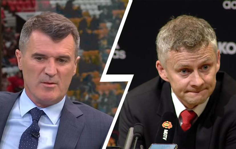 HLV Solskjaer phản ứng khó tin trước những lời chỉ trích của Roy Keane