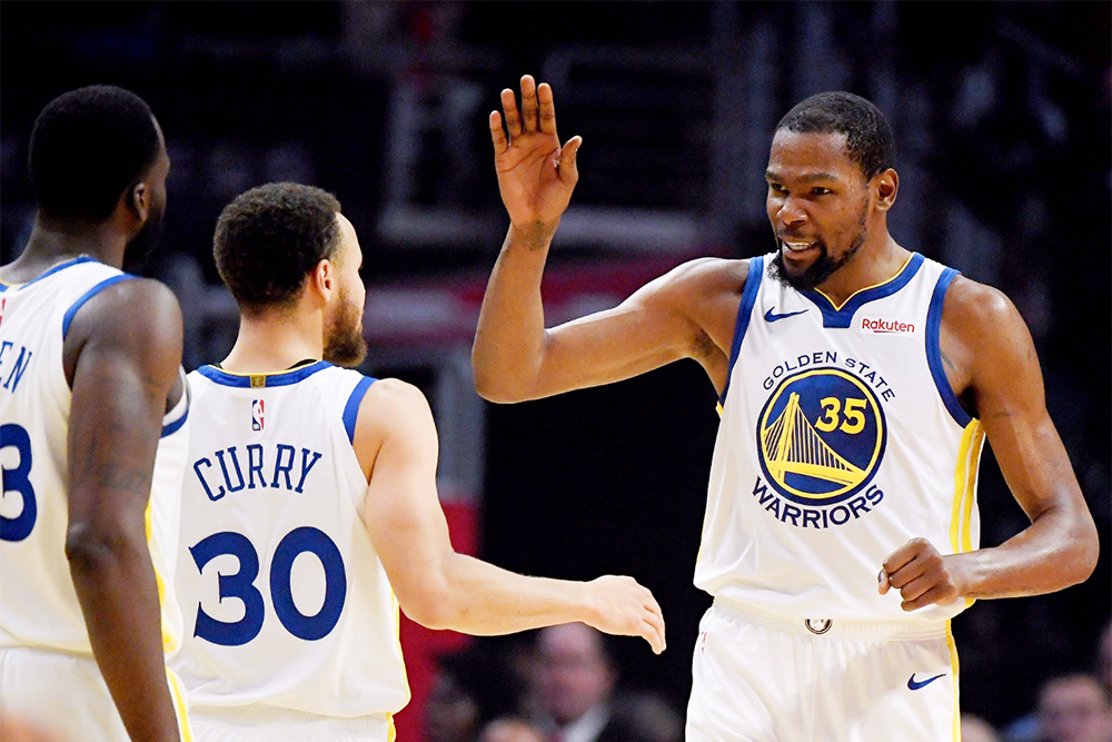Trong lúc Clippers chạy theo Stephen Curry, Kevin Durant “thả nhẹ” 50 điểm để tiễn LA lên đường