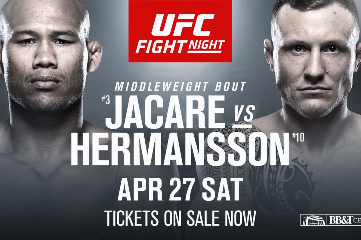 TRỰC TIẾP UFC Fight Night: Ronaldo Souza vs Jack Hermansson