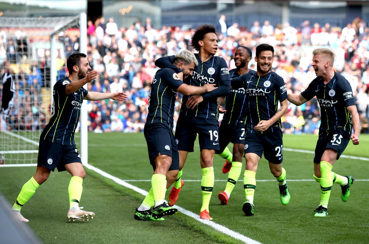 Man City kéo dài mạch thắng, Aguero sánh ngang Henry và điểm nhấn từ trận gặp Burnley