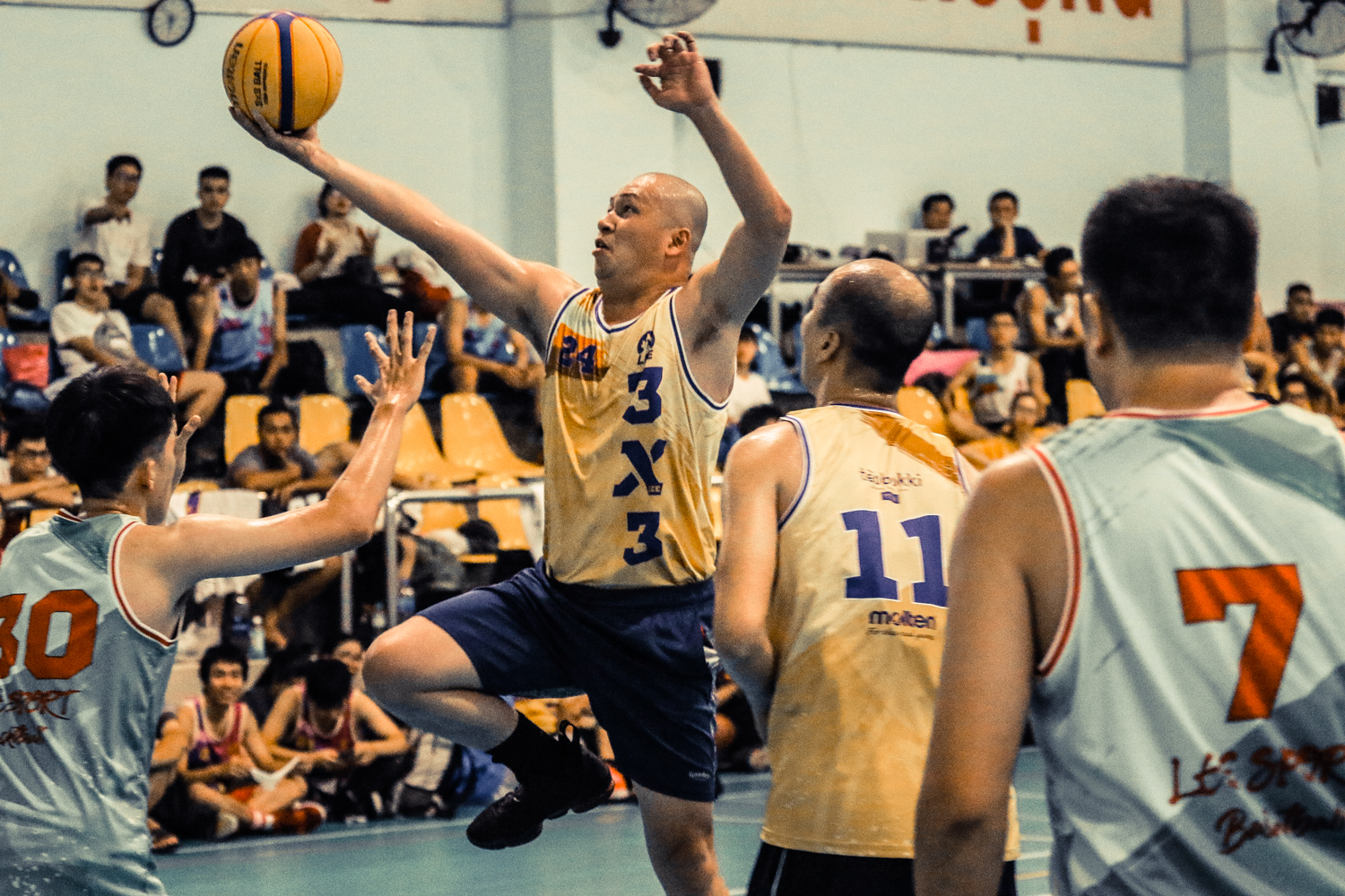 Dành cả ngày để sống cùng quá bóng cam với giải bóng rổ 3x3 Cúp Lee Sport 2019