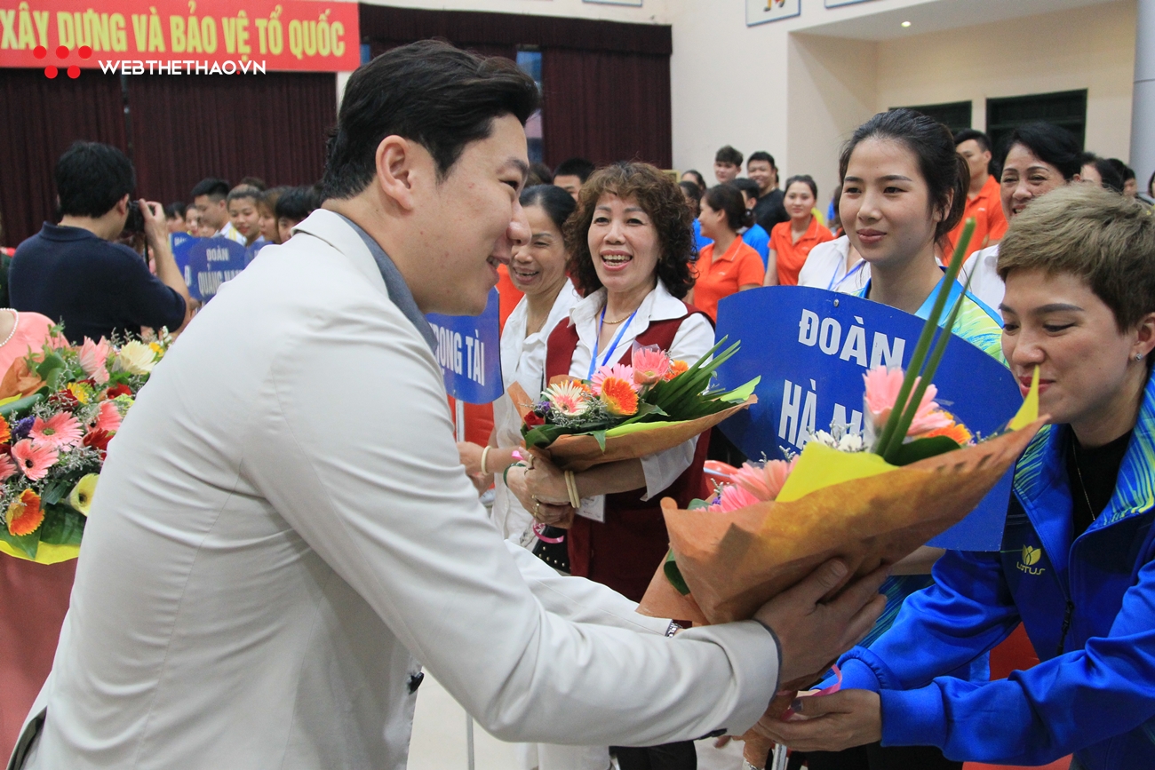 Huyền thoại Bắn súng Jin Jong Oh đến dự Lễ khai mạc Cúp Bắn súng quốc gia năm 2019