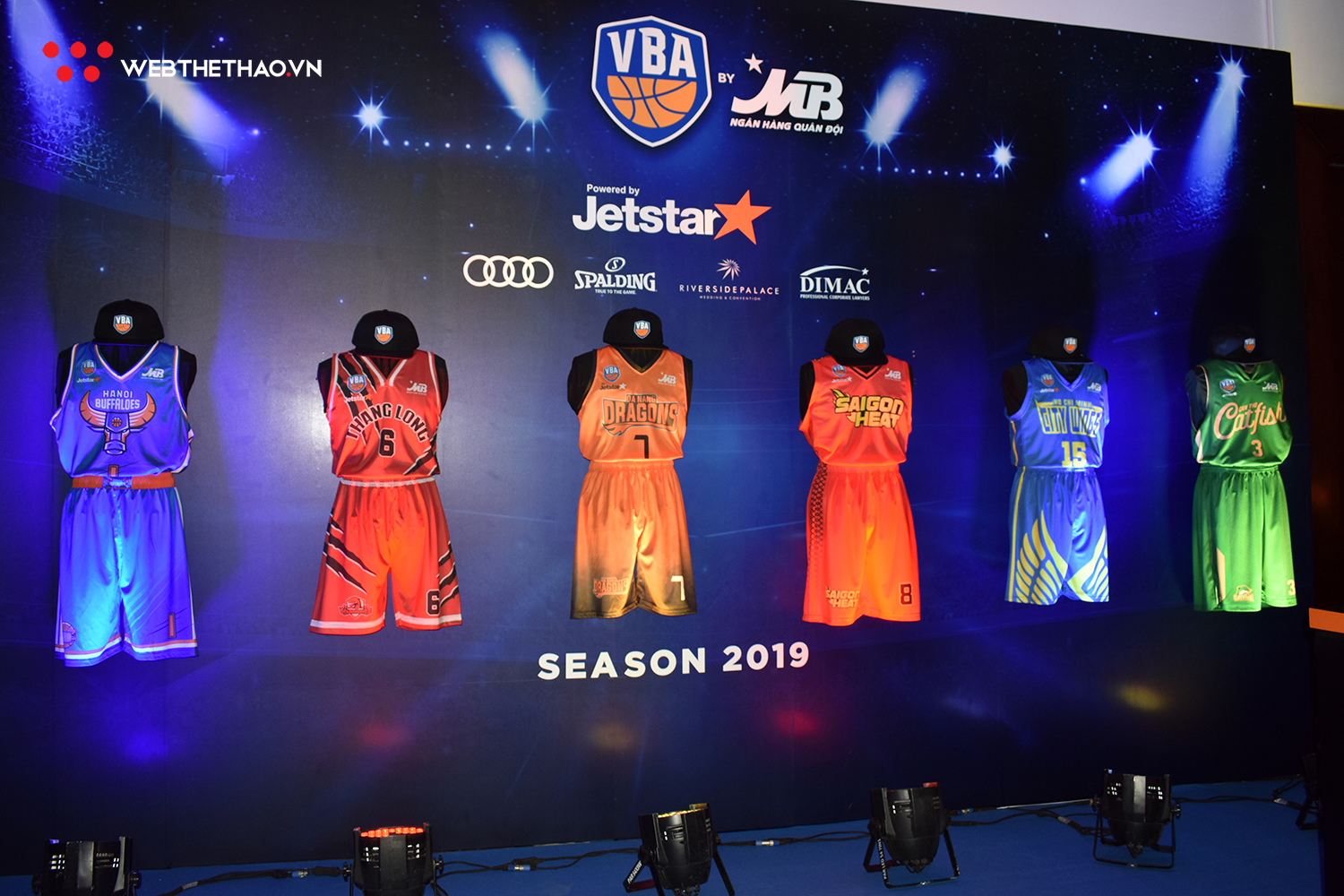 Ngắm nhìn dàn cực phẩm áo đấu của 6 đội bóng trước thềm VBA 2019