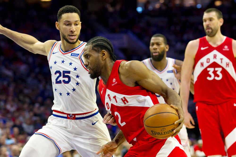 Sự bá đạo của Kawhi Leonard đang là sức sống của Toronto Raptors ở NBA Playoffs năm nay