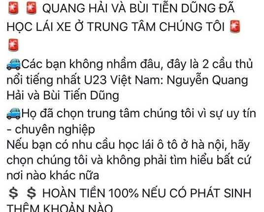 Thương hiệu Quang Hải, Bùi Tiến Dũng bị “ăn cắp” trắng trợn