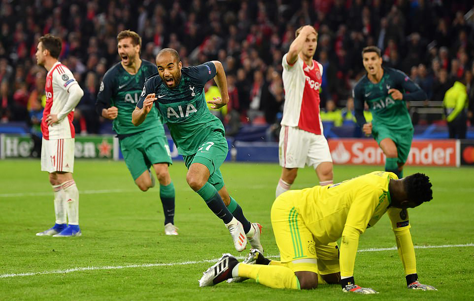 Người hùng Lucas Moura, cú ngược dòng lịch sử của Tottenham và những điểm nhấn ở trận thắng Ajax
