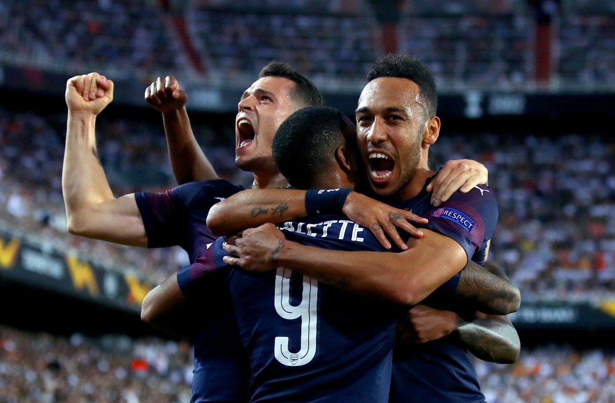 Emery nói gì về người hùng Aubameyang và động lực để Arsenal đánh bại Valencia?