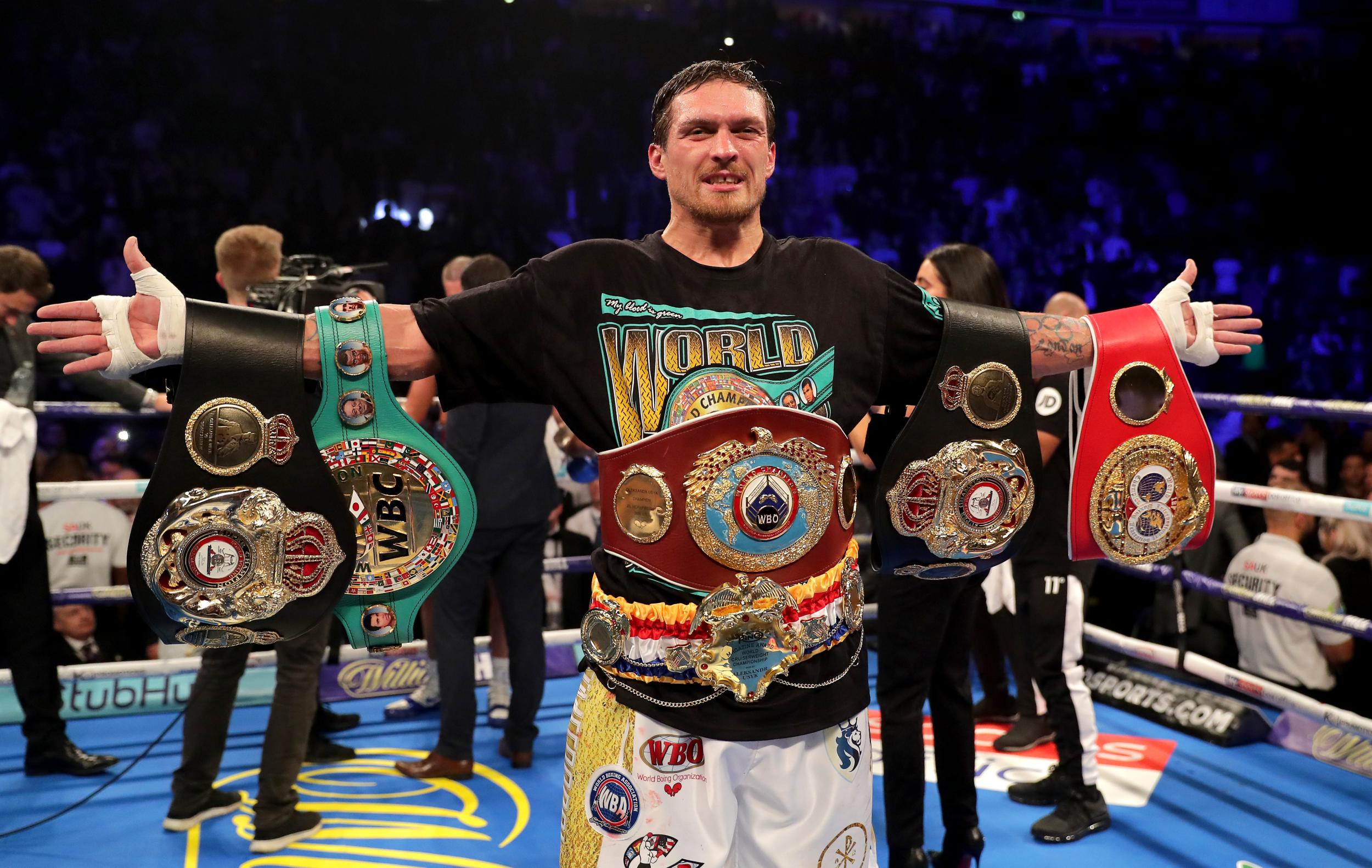 Oleksandr Usyk sẽ trở lại với Boxing vào tháng 8