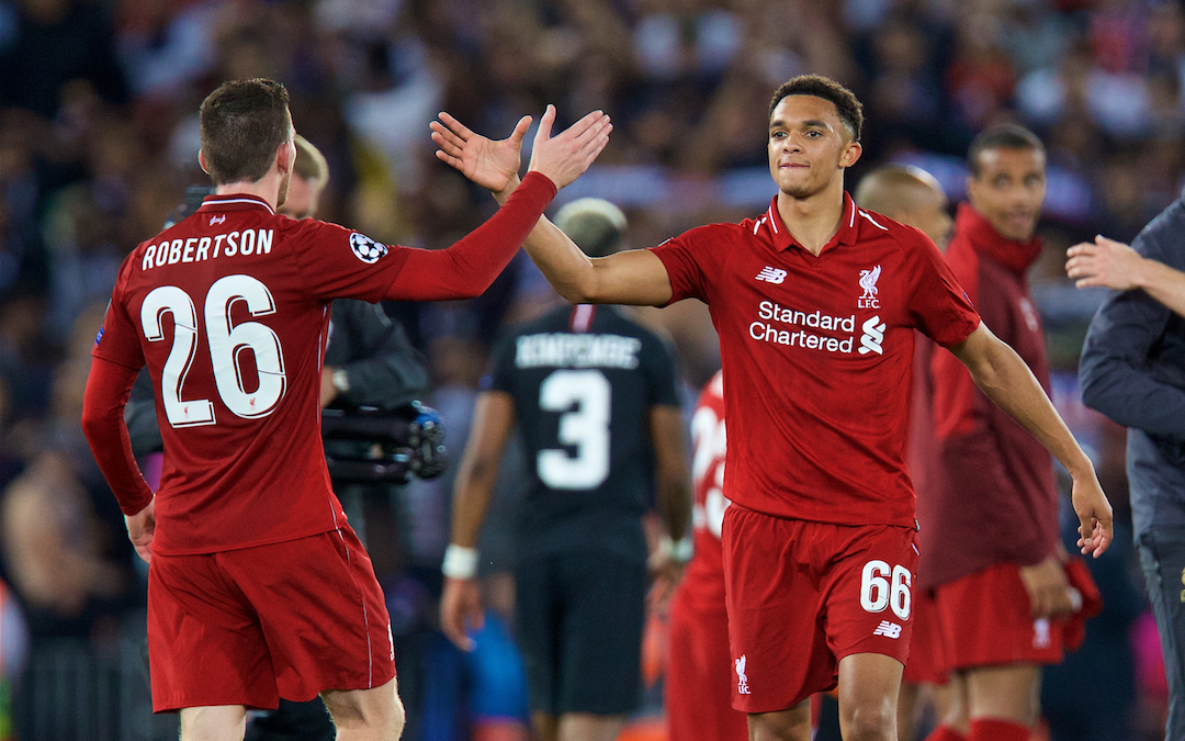 Alexander-Arnold và Robertson lập kỷ lục kiến tạo chứng tỏ sự tiến hóa kinh ngạc ở Liverpool