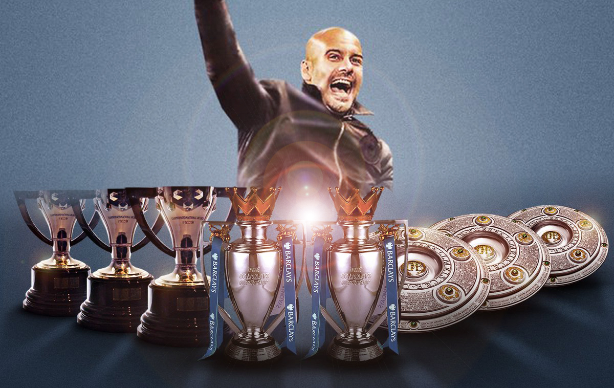 Choáng với thống kê săn điểm phi thường của Pep Guardiola đã hủy diệt mọi giải VĐQG