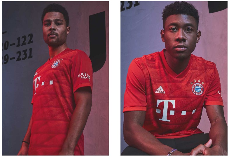 Adidas ra mắt áo sân nhà của Bayern Munich ở mùa giải 2019/20