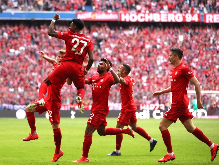 Bayern Munich lên ngôi vô địch Bundesliga sau trận thắng 5 sao