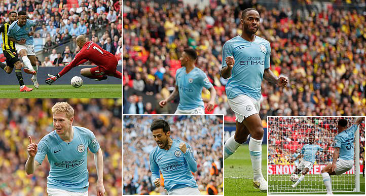 Hat-trick thần thánh của Sterling, Man City lập cú ăn 3 lịch sử và những điểm nhấn ở trận thắng Watford