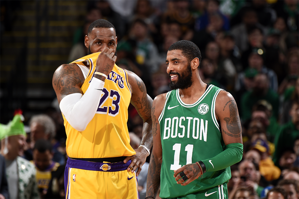 Los Angeles Lakers đang rất muốn đưa Kyrie Irving về tái hợp với LeBron James