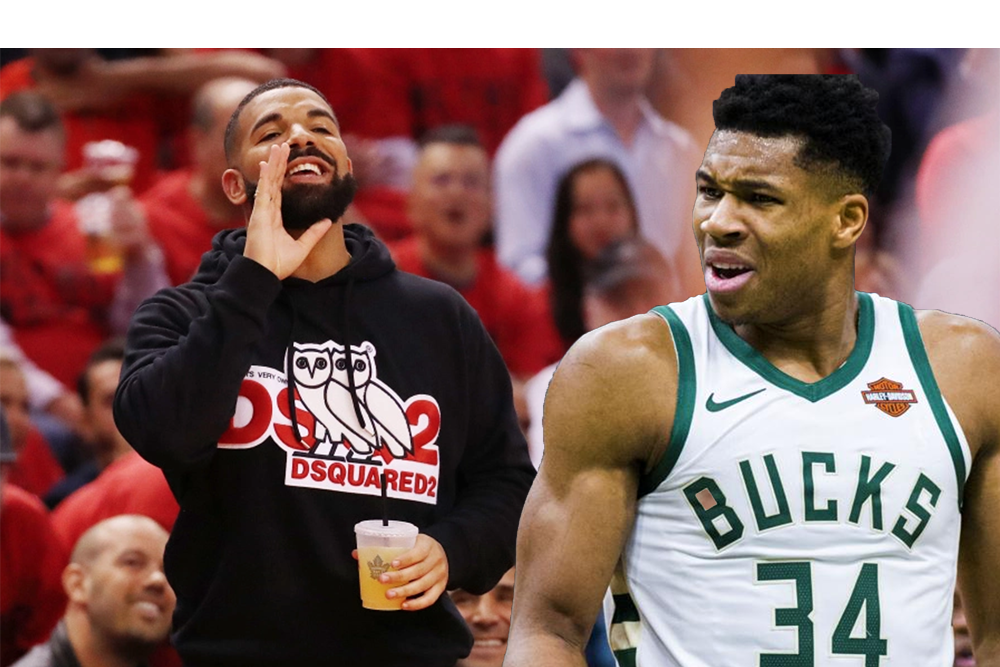Hình ảnh rapper Drake quậy tưng bừng ở NBA Playoffs đang khiến HLV Milwaukee Bucks nóng mặt