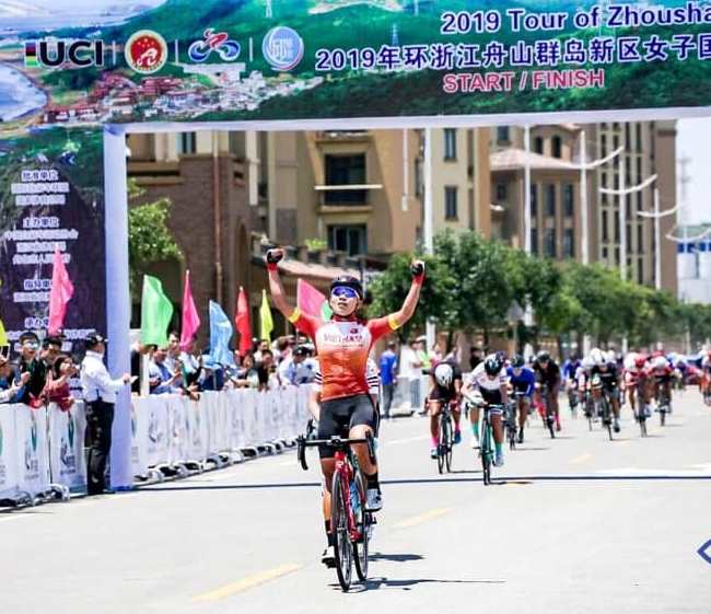 Xe đạp Việt Nam thắng lớn tại Tour quốc tế đẳng cấp ở Trung Quốc