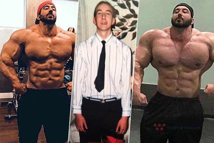 Lực sĩ Mỹ ‘biến hình’ kinh ngạc từ chàng trai 56kg thành Gã khổng lồ 140kg