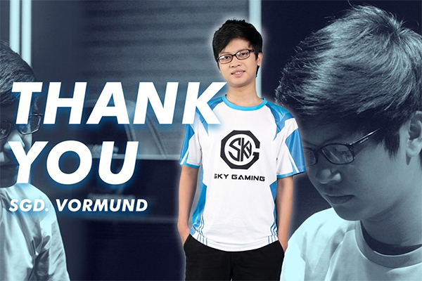 Vormund chia tay Sky Gaming