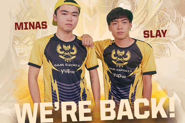 GAM Esports chiêu mộ cặp đôi đường dưới Minas - Slay