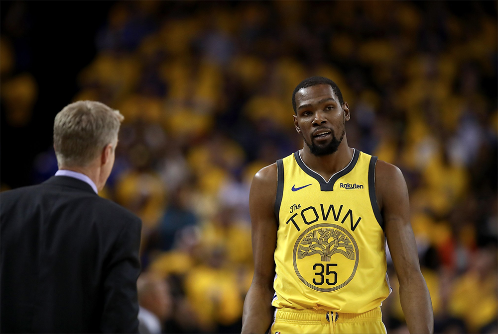 Kevin Durant lần đầu lên tiếng sau chấn thương, chia sẻ về Golden State Warriors và sự chuẩn bị cho NBA Finals 2019