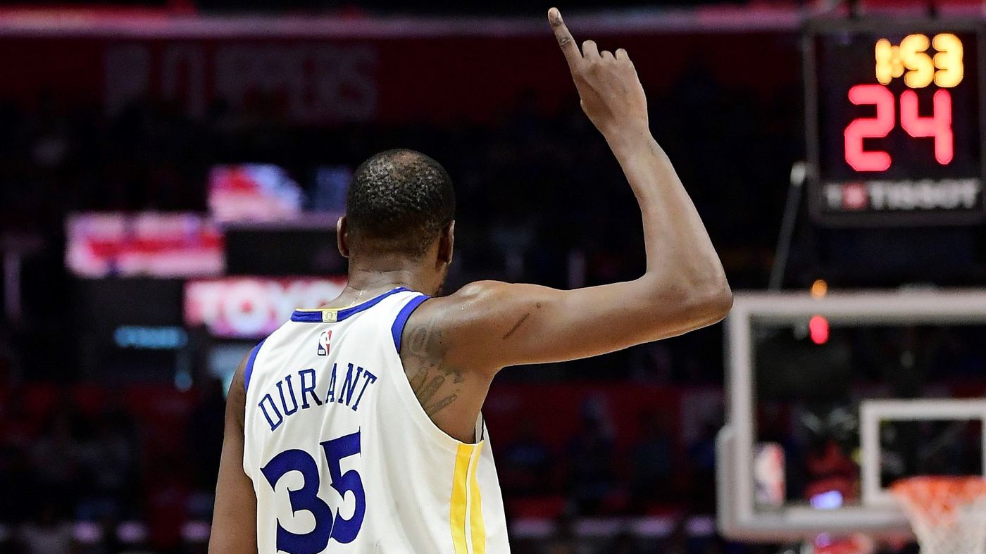 Kevin Durant sẽ vắng mặt tại Game 1 chung kết với Toronto Raptors